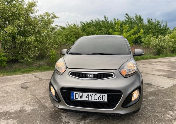 Kia Picanto cena 29500 przebieg: 93500, rok produkcji 2014 z Wrocław małe 301